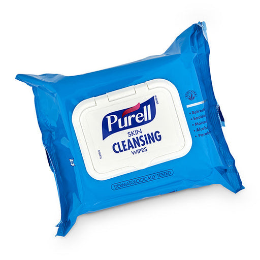 Dodger Blue Purell Skin Cleansing Wipes - Pack of 200