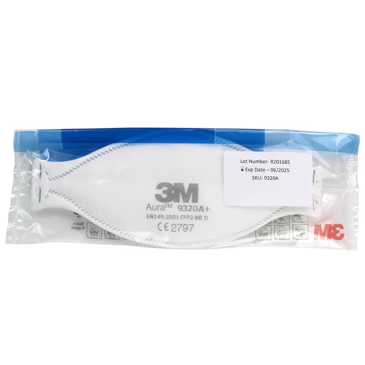 3M™ Aura™ 9320+ FFP2 Respirator Face Mask - Box of 20