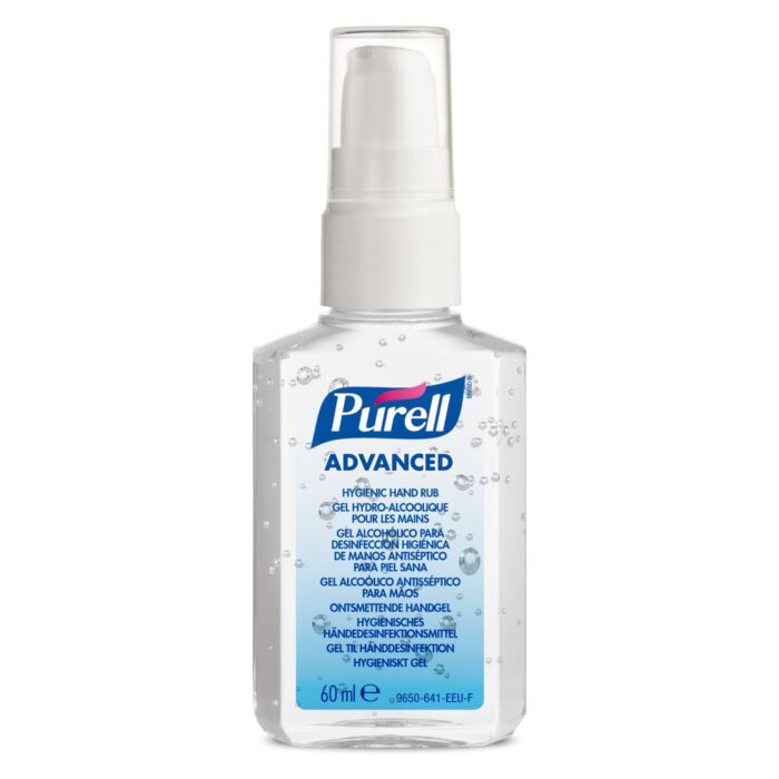 Light Gray Purell Advanced Hygienic Hand Rub - 60ml Pump