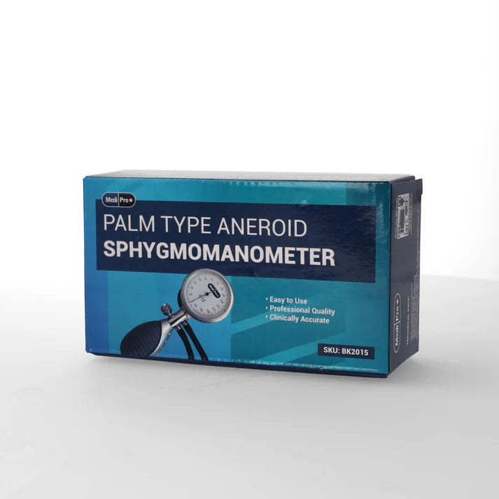 MediPro Aneroid 2 Tubes Sphygmomanometer - Black