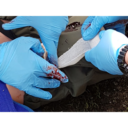 Dark Slate Gray Celox Rapid Haemostatic Gauze - 5ft Z-Fold