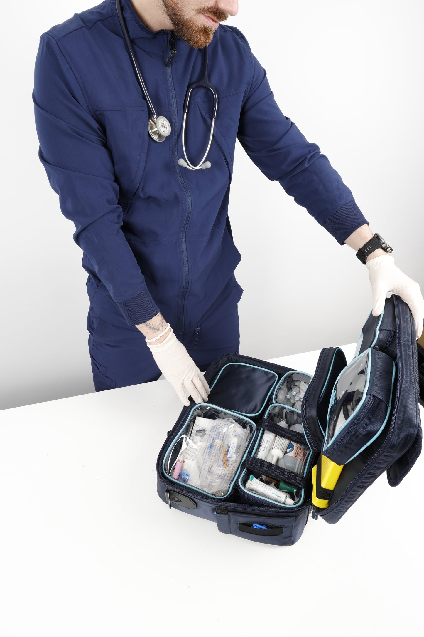 Elite Bags The Home Assistance bag - Polyester - Navy blue