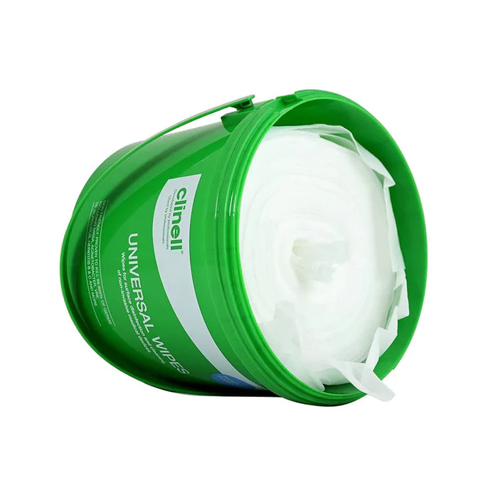 Forest Green Clinell Universal Sanitising Wipes x 225 (bucket)