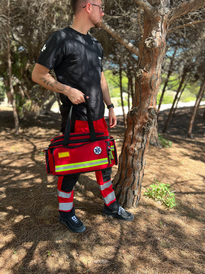 Elite Bags Basic Life Support Emergency Bag - Red Polyamide