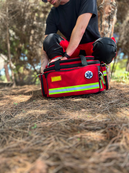 Elite Bags Basic Life Support Emergency Bag - Red Polyamide
