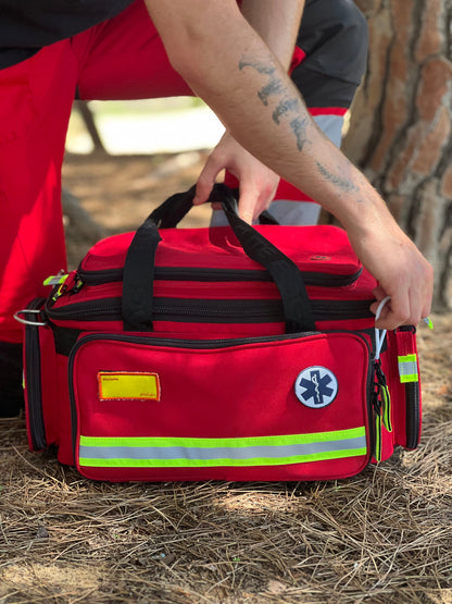 Elite Bags Basic Life Support Emergency Bag - Red Polyamide