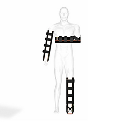 Black SPENCER® Fixo Splint - 3 Piece Kit