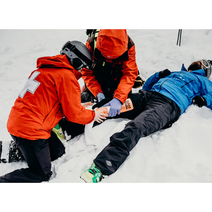 Light Gray SAM® Splint 9" 22.9cm x 10.8cm Small - Orange & Blue