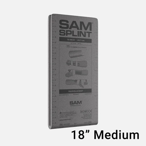 Dim Gray SAM® Splint 18" 45.7cm x 10.8cm Medium - Charcoal