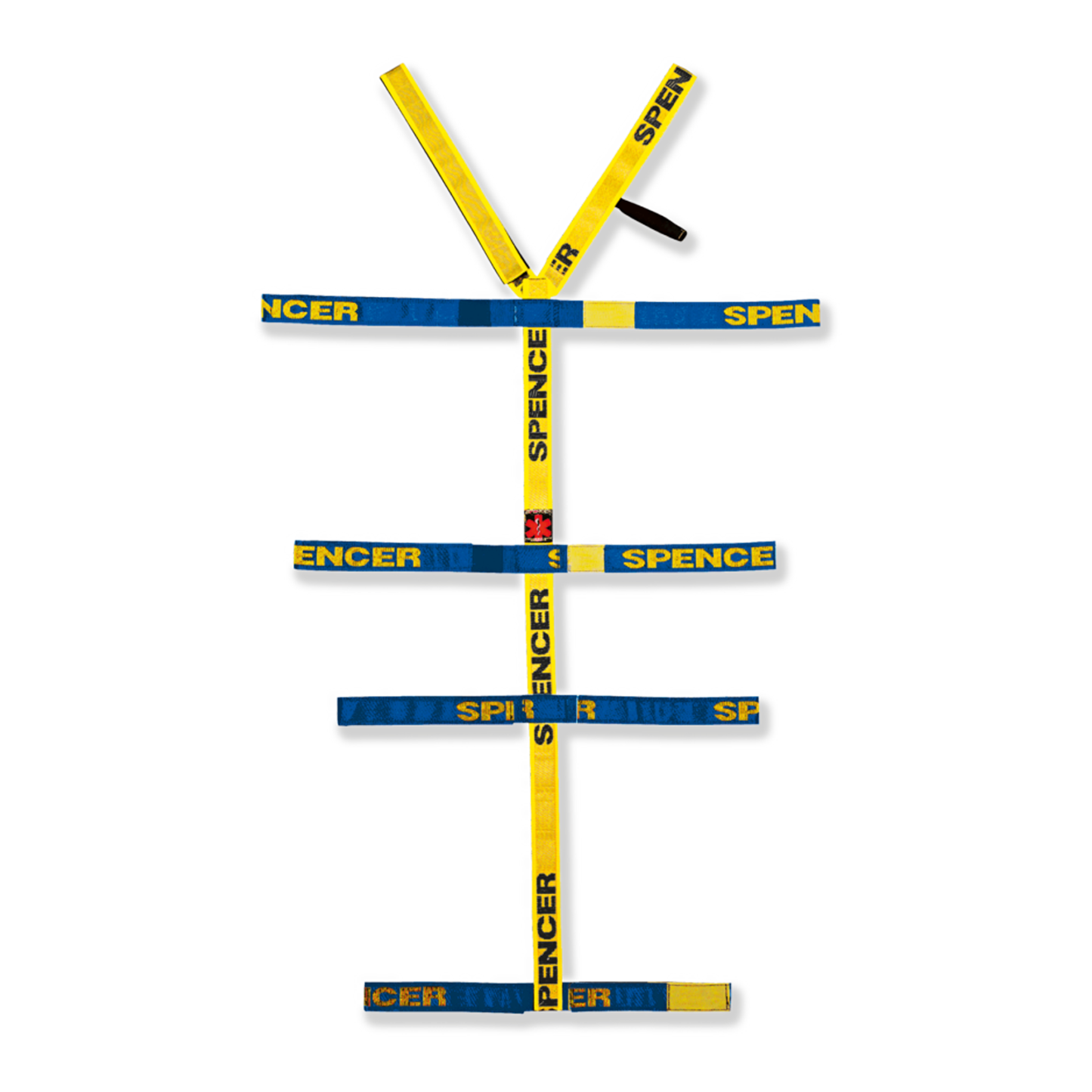 Light Gray SPENCER® Spider-Rock Straps System For Spine Boards