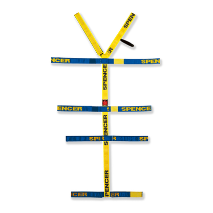 Light Gray SPENCER® Spider-Rock Straps System For Spine Boards