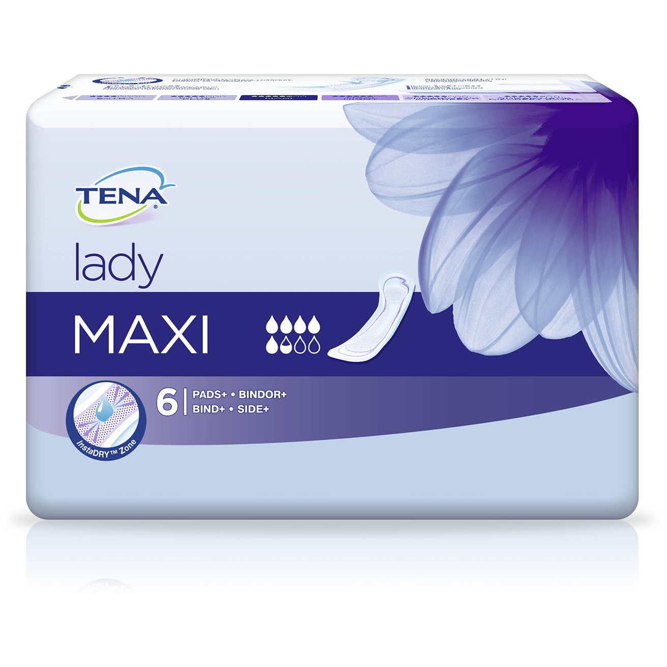 Tena Lady Maxi Insta Dry -  x 6 - Tena