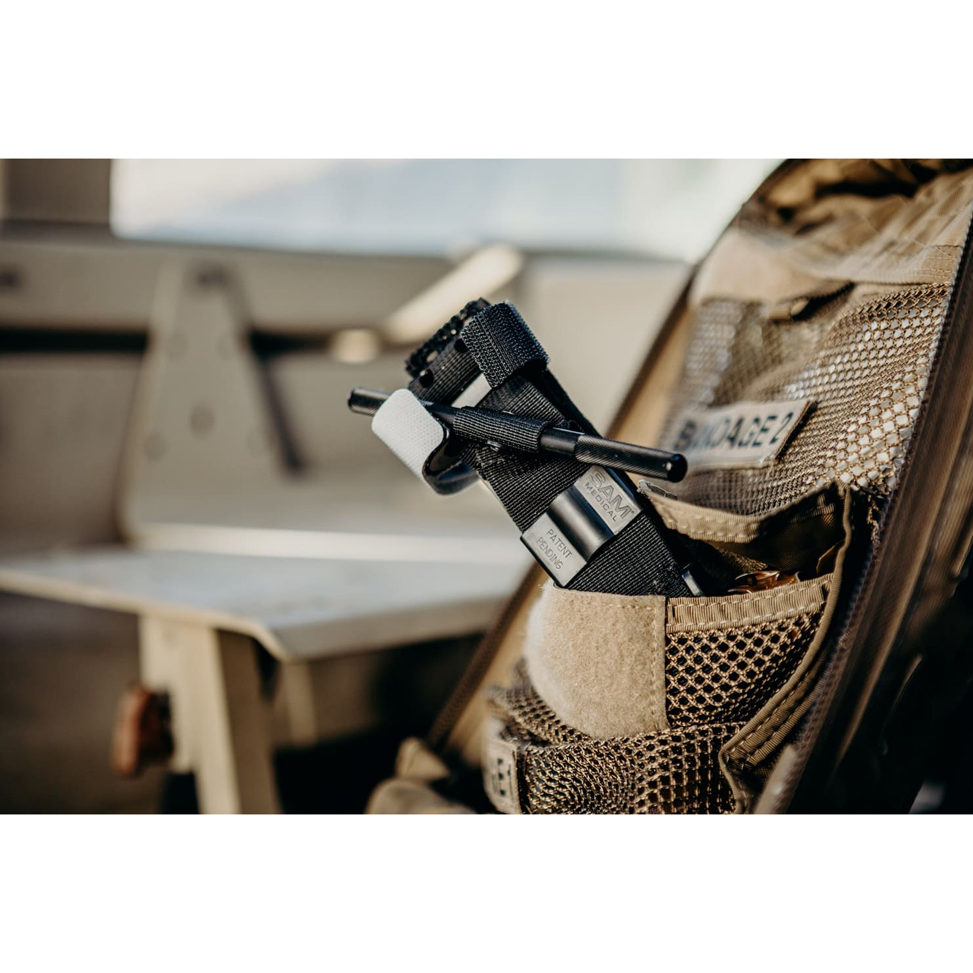 Rosy Brown SAM® XT Extremity Tourniquet - Tactical Black