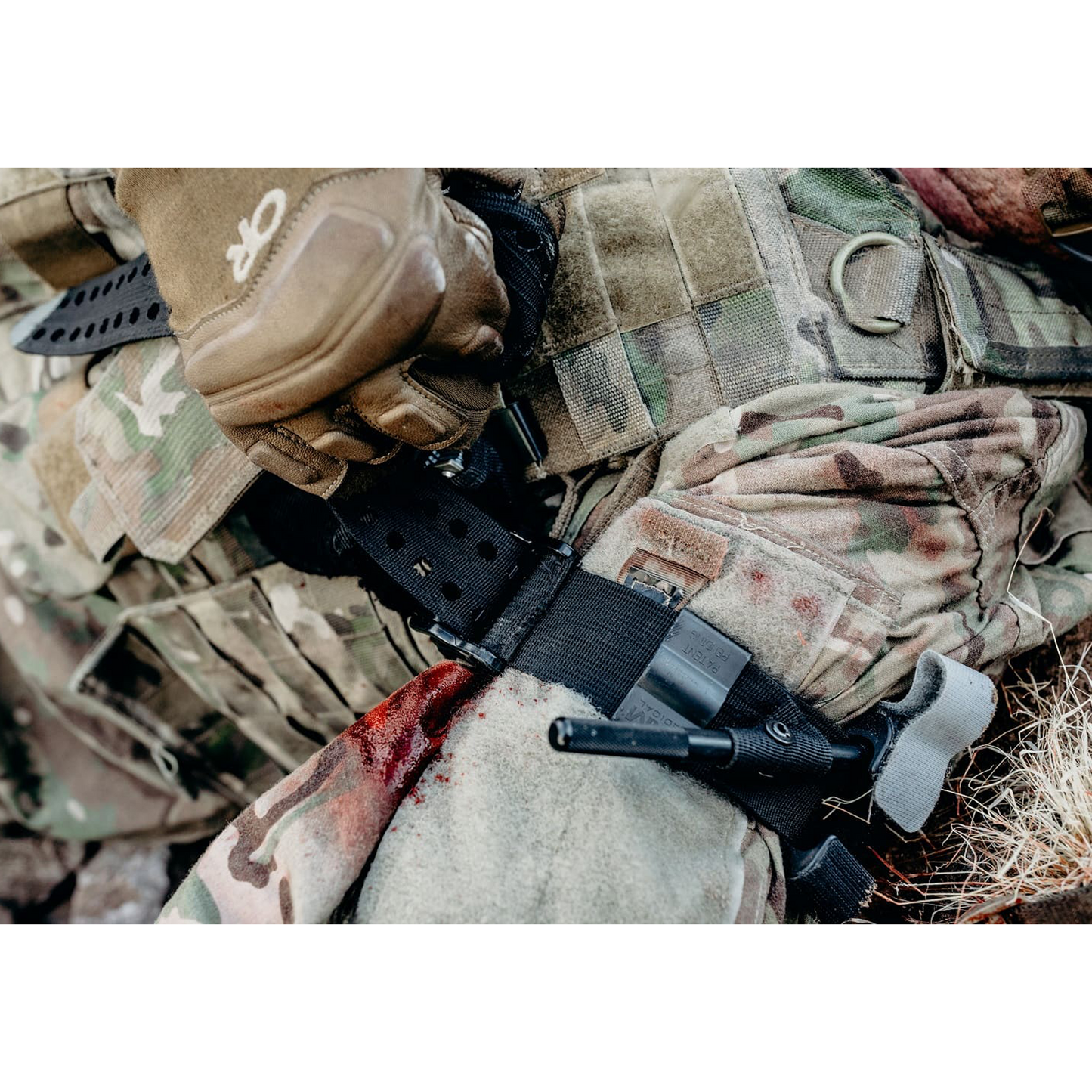Light Slate Gray SAM® XT Extremity Tourniquet - Tactical Black