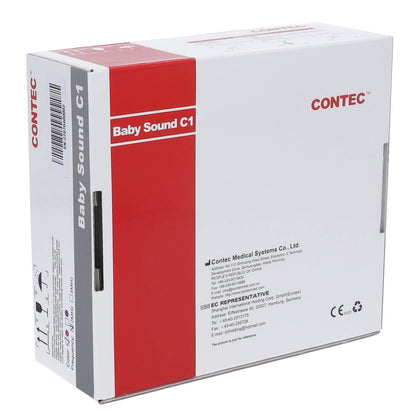 Light Gray Fetal Doppler (with 2 Mhz Probe) - Contec