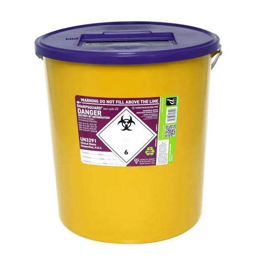 Sharpsguard Cyto 24 Litre Sharps Bin