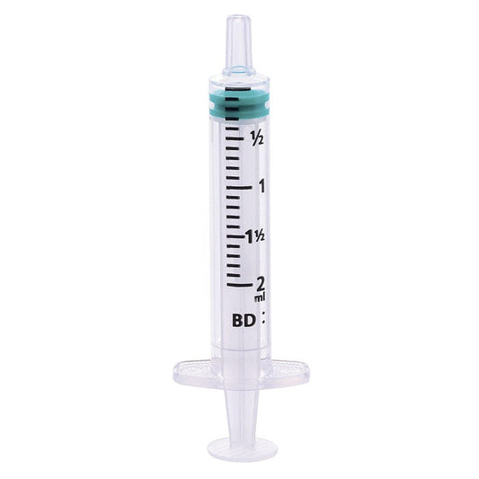 BD Emerald Hypodermic Syringe - Luer Slip Concentric - 2ml x 100 - 