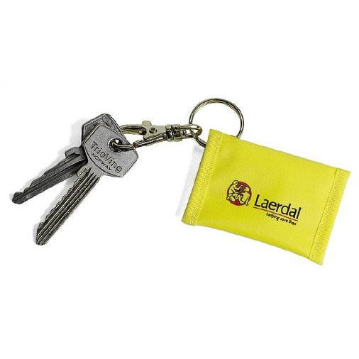 Goldenrod Laerdal Resuscitation Face Shield with Key Ring