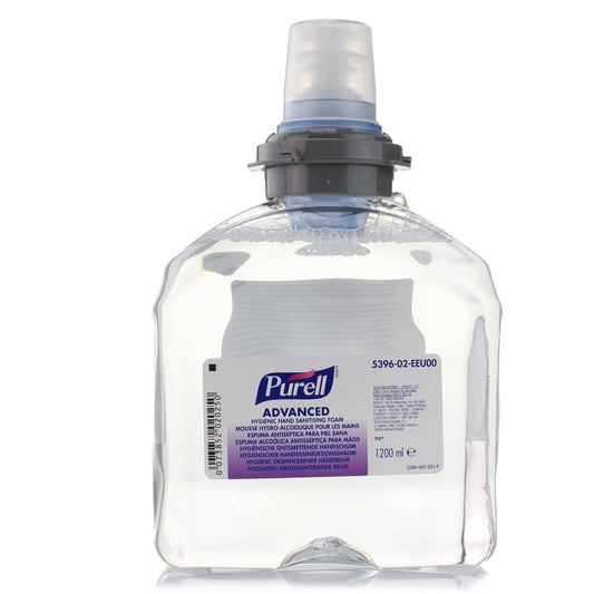 Light Gray Purell Hygienic Hand Sanitising Foam TFX 1200ml - Pack of 2