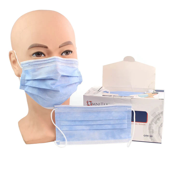 Type Ii R Mask Type IIR Surgical Face Mask x 50 - Blue – Medscope