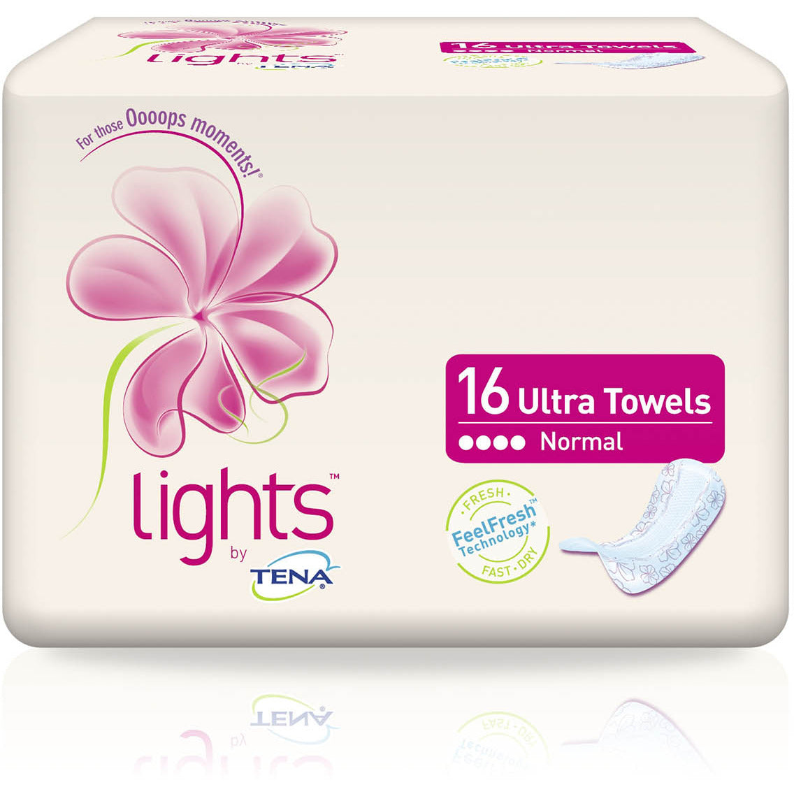 Lights by Tena - Ultra Towel Normal -  x 16 - Tena