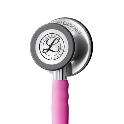 Littmann Cardiology IV Diagnostic Stethoscope: Satin Rose Pink Tube 6159C