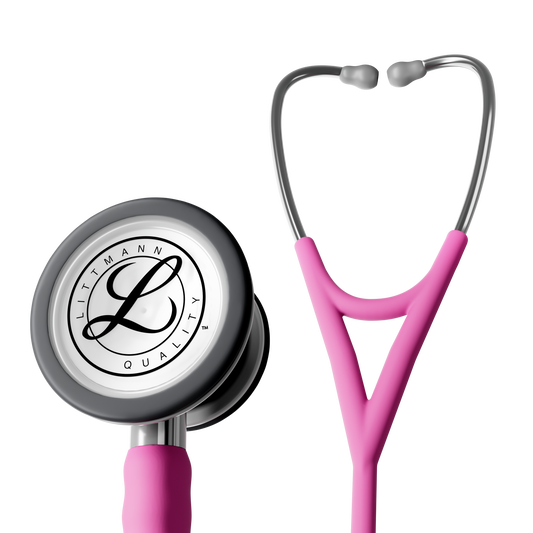 Littmann Cardiology IV Diagnostic Stethoscope: Satin Rose Pink Tube 6159C