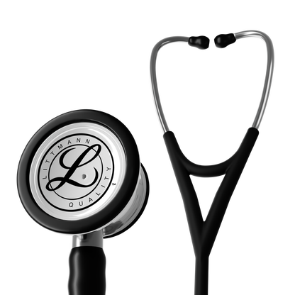Littmann Cardiology IV Diagnostic Stethoscope: Satin Black Tube 6177C