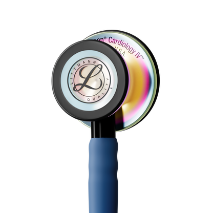 Littmann Cardiology IV Diagnostic Stethoscope: Satin Navy Blue Tube 6242C