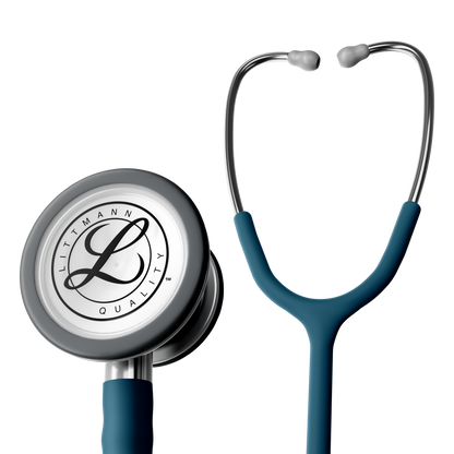 Littmann Classic III Monitoring Stethoscope: Satin Caribbean Blue Tube 5623C