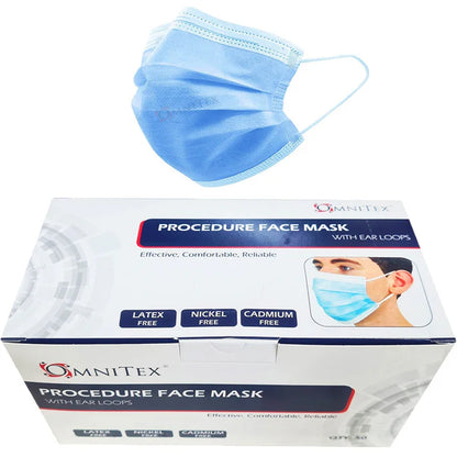 Type IIR Surgical Face Mask x 50 - Blue