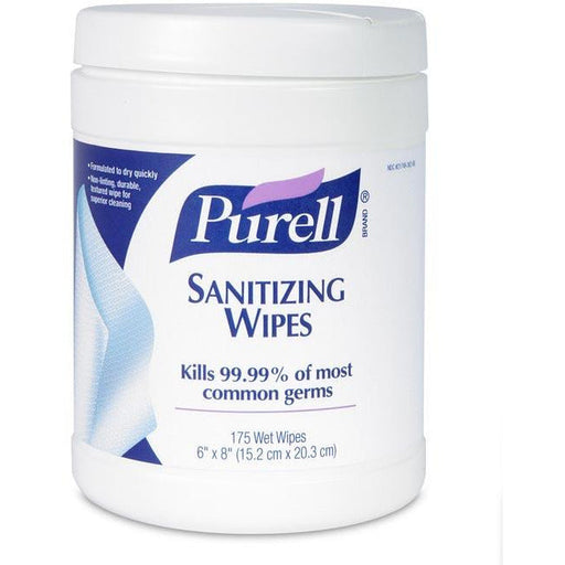 Purell Sanitising Hand Wipes, Canister of 175