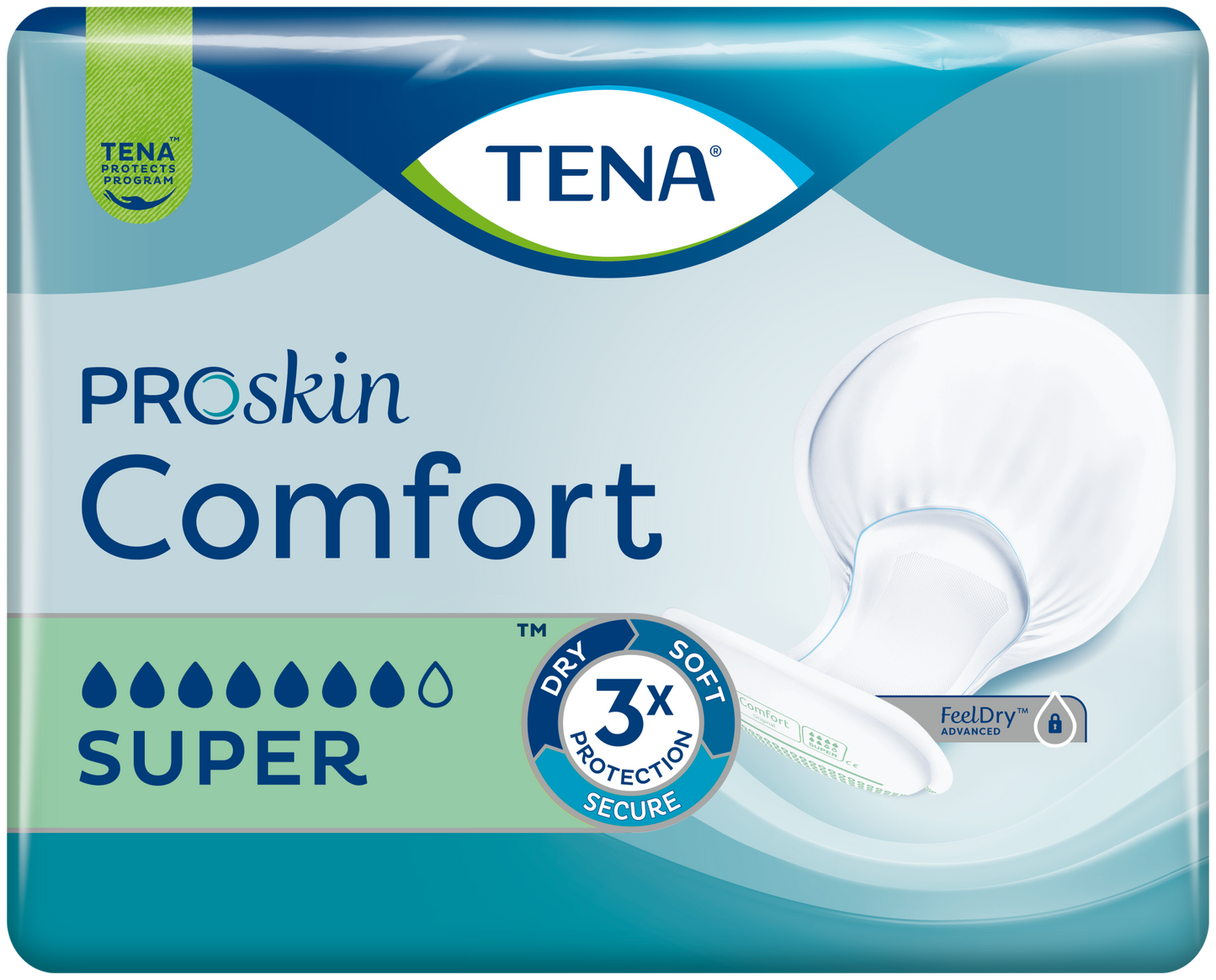 TENA ProSkin Comfort Super - Pack of 36 - 