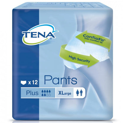 Tena Pants Plus X - Large - 12 Pack - Tena