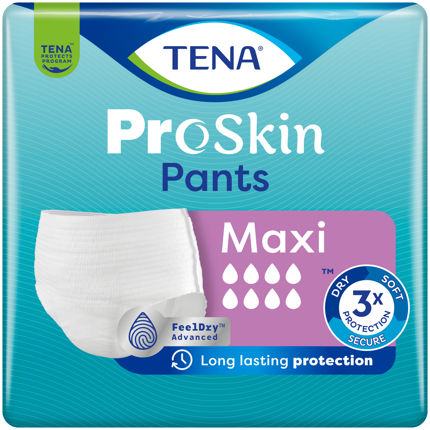 TENA Pants Maxi - Extra Large - Pack of 10 - 