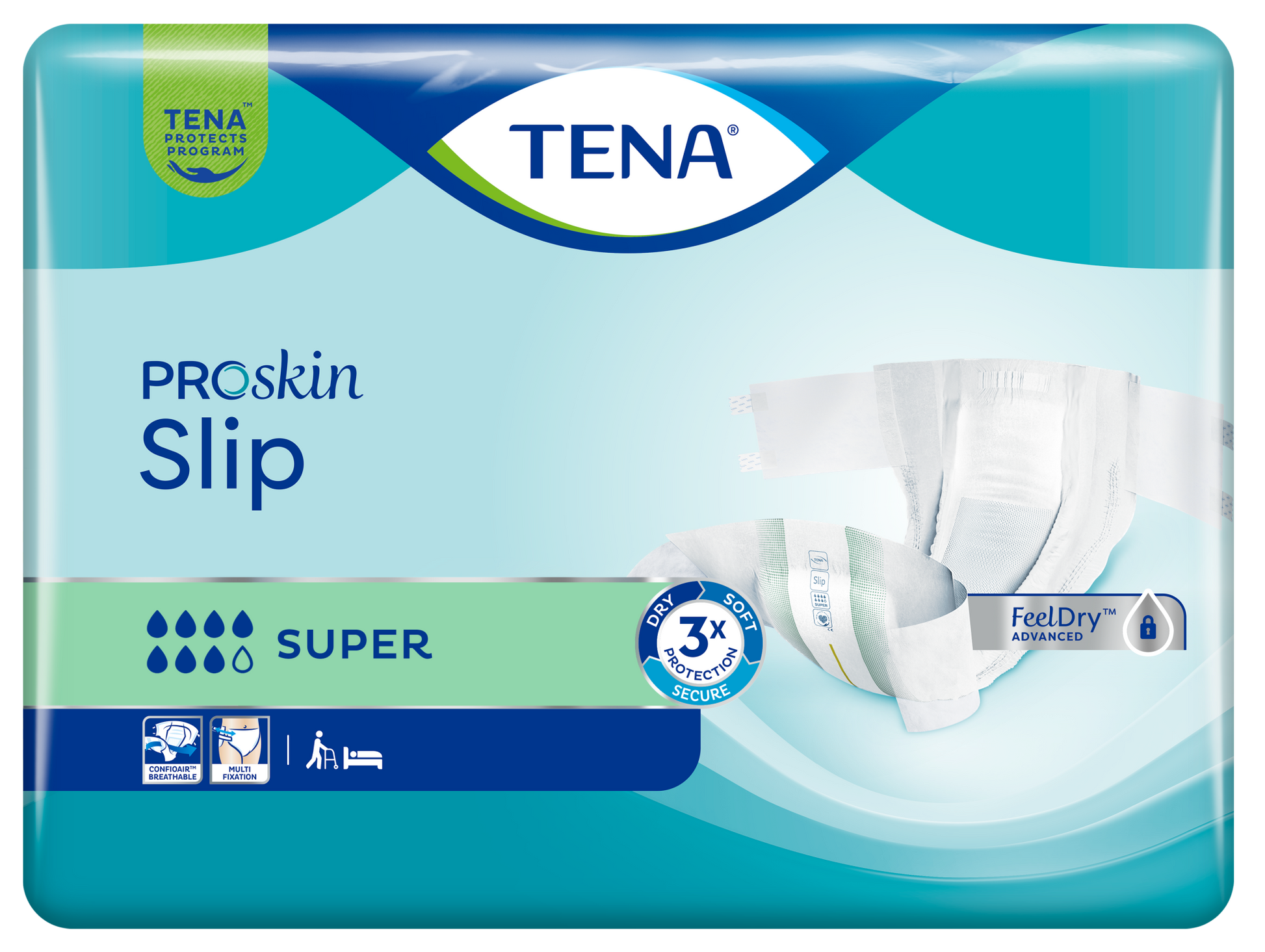 TENA ProSkin Slip Super - Extra Large - Pack of 28 - 
