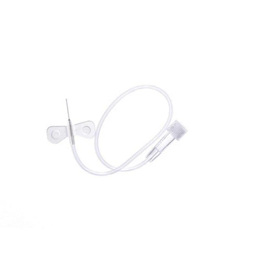Sterile, single-use Terumo iv catheter with integrated safety features and silicon coated needle on a white background.