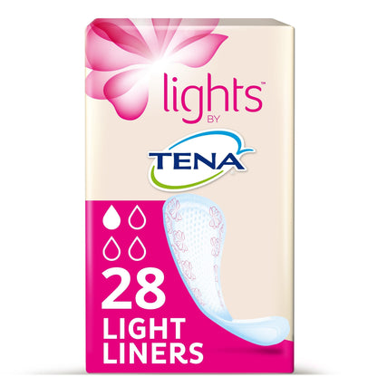 Lights by Tena - Light Liner -  x 28 - Clearance - Tena