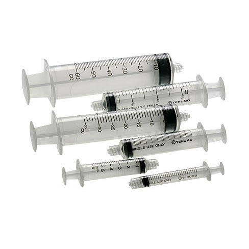 Gray Terumo Syringe 2.5ml Luer Lock x100