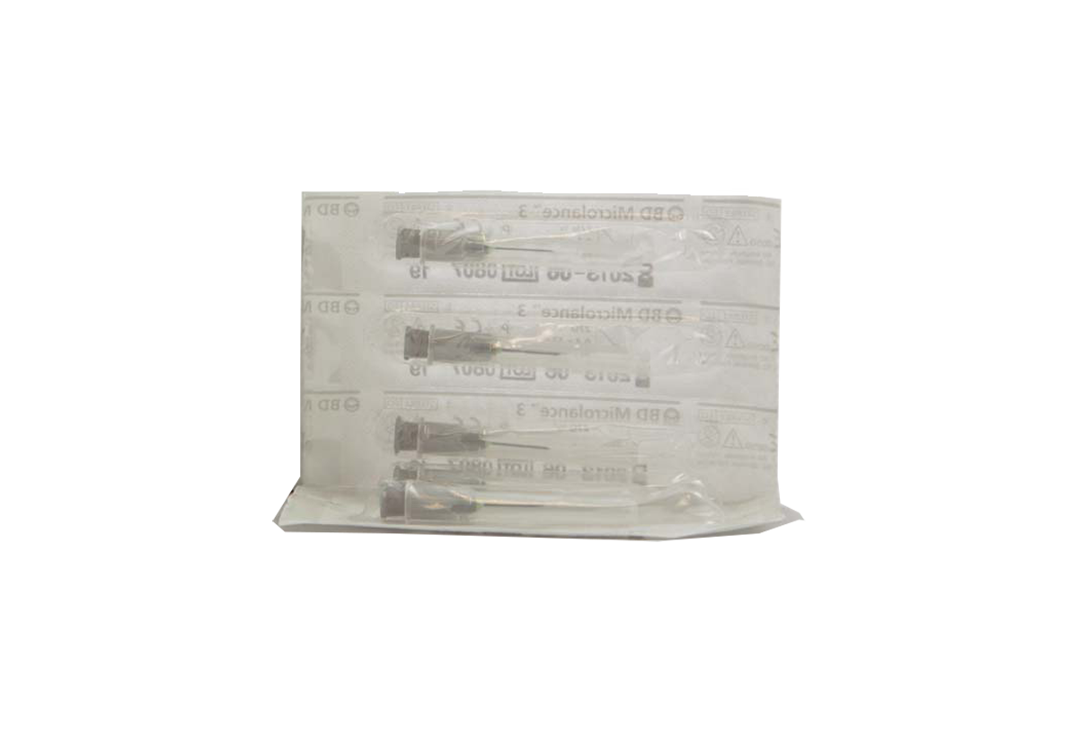 Gray B & D Microlance 3 Needles Grey 27g x 0.5 Inch per 100