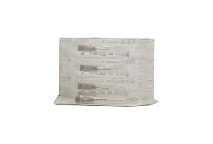 Gray B & D Microlance 3 Needles Grey 27g x 0.5 Inch per 100