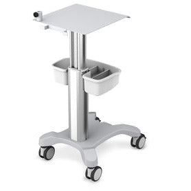 Light Gray CT500-2 - Height Adjustable ECG Cart