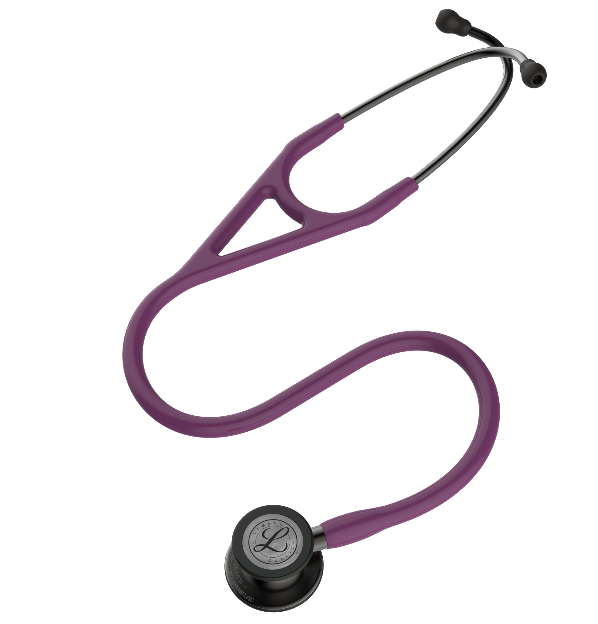 Dim Gray Littmann Cardiology IV Diagnostic Stethoscope: Plum & Smoke 6166