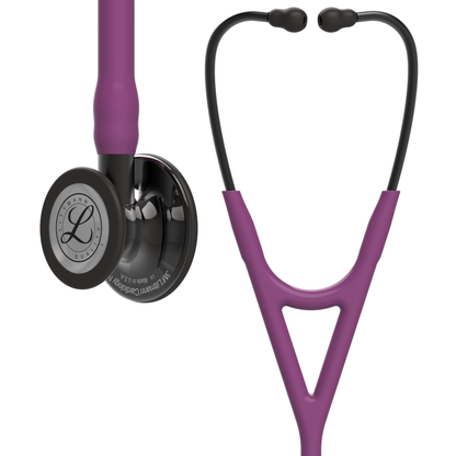 Dim Gray Littmann Cardiology IV Diagnostic Stethoscope: Plum & Smoke 6166