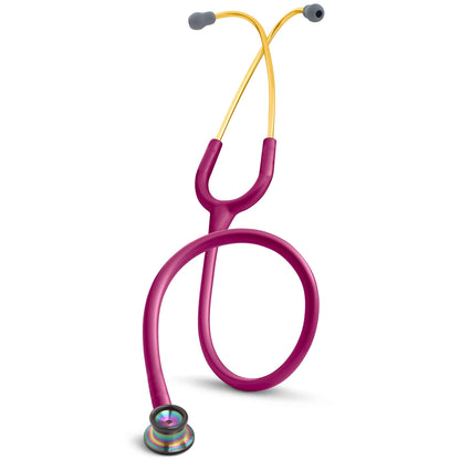 Maroon Littmann Classic II Infant Stethoscope: Raspberry Rainbow 2157