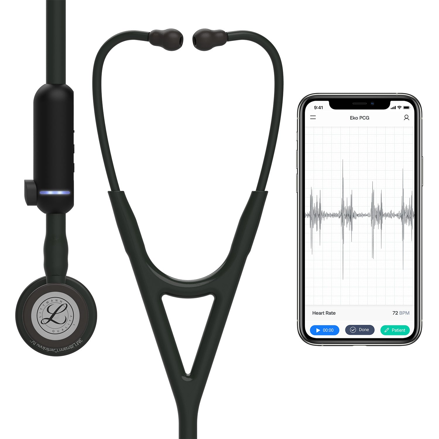 Littmann CORE Digital Stethoscope 8490 - Black – Medscope