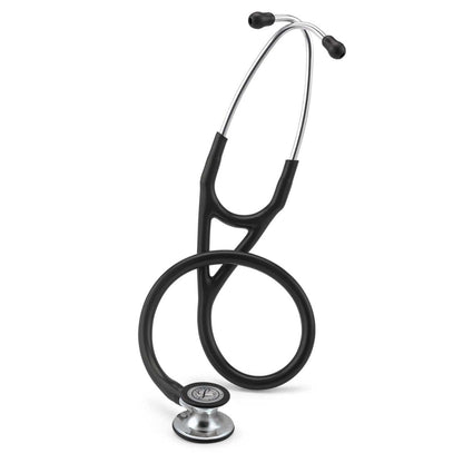 Light Gray 3M Littmann Cardiology IV Stethoscope Black - Mirror-Finish Chestpiece - 6177