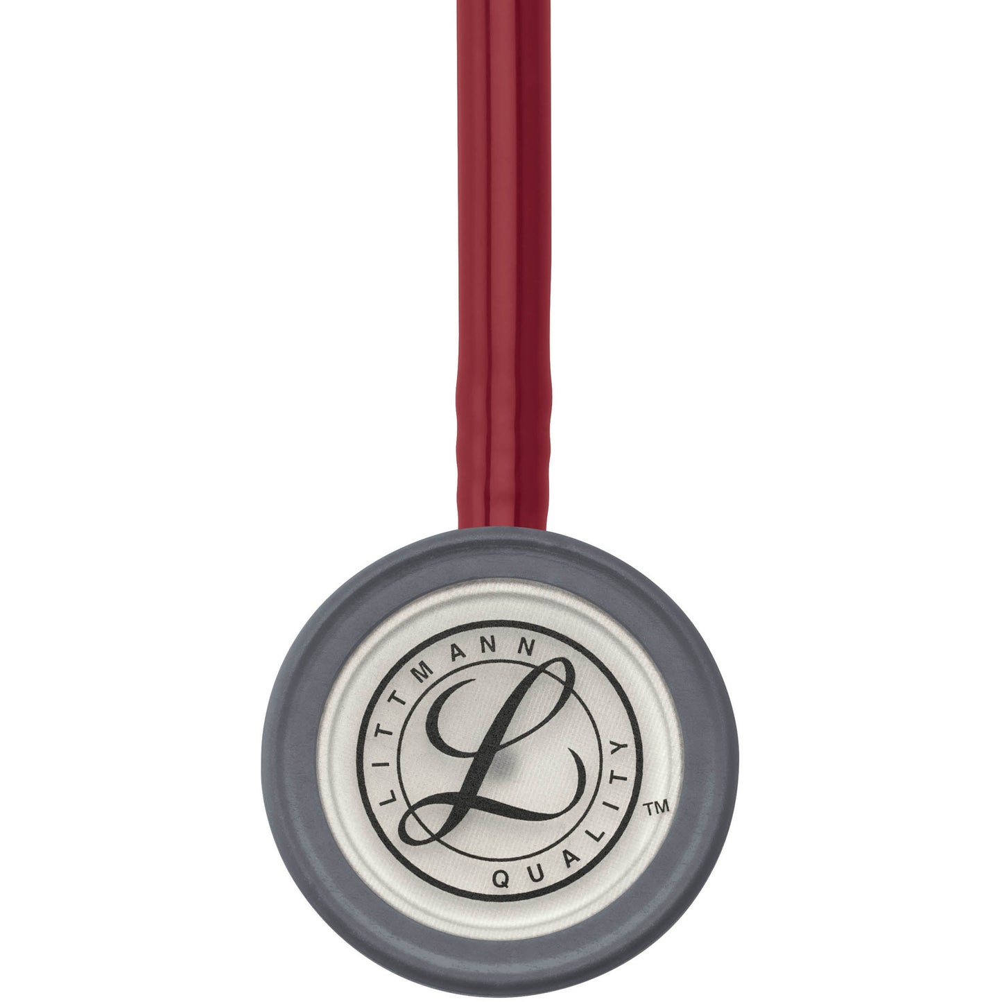 Dim Gray Littmann Classic III Monitoring Stethoscope: Burgundy 5627