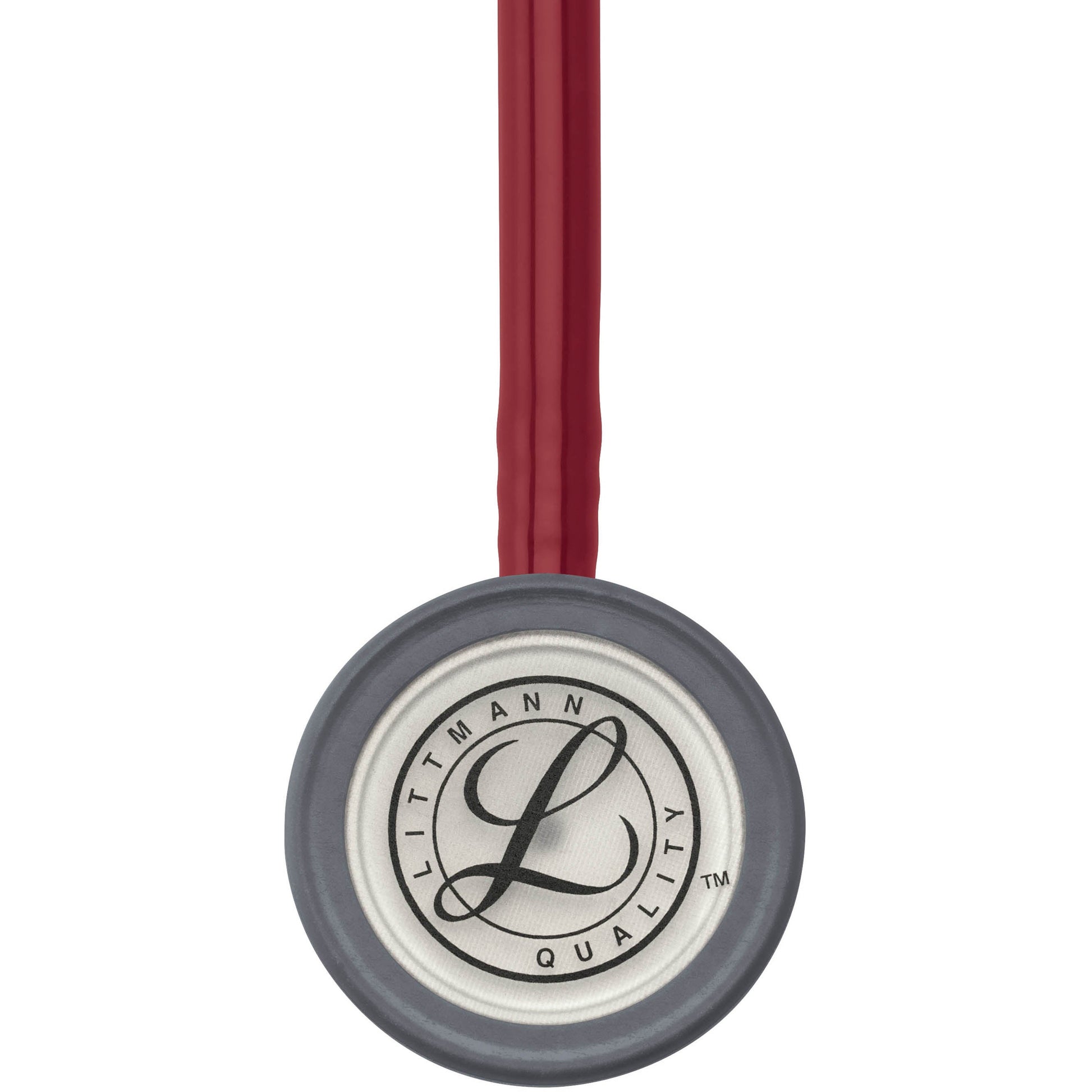 Dim Gray Littmann Classic III Monitoring Stethoscope: Burgundy 5627