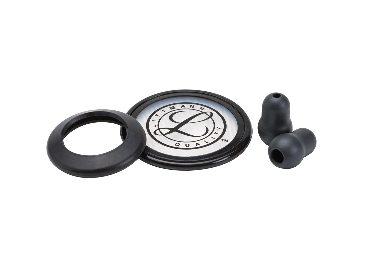 Dark Slate Gray 3M Littmann Spare Parts Kit - Classic II S.E. Stethoscopes - Black